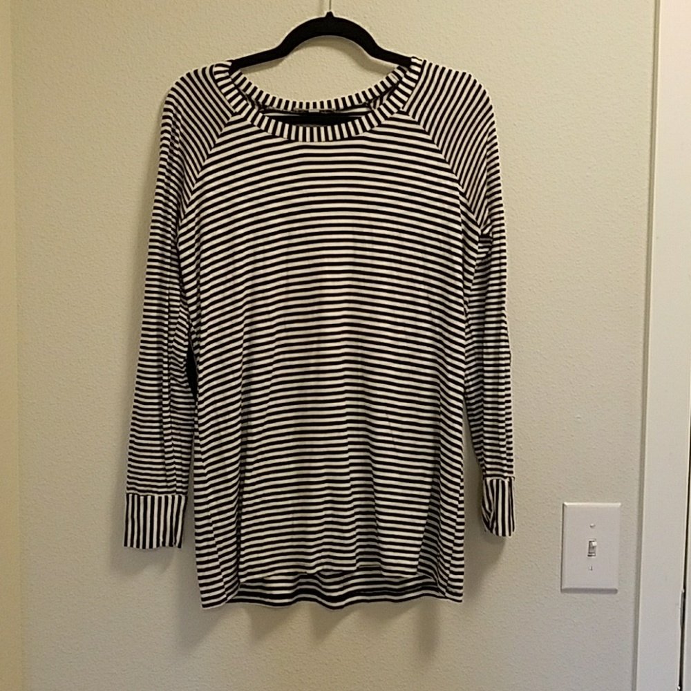 Long sleeve striped shirt